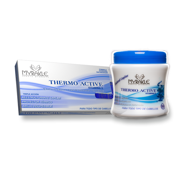 Combo Ampolla + Cocktail Vitamina E (Baño de Vitamina E Myrakle)