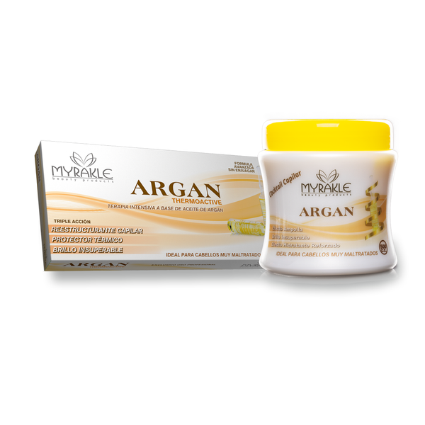 Combo Ampolla +  Cocktail de Argán (Baño de Argán Myrakle)